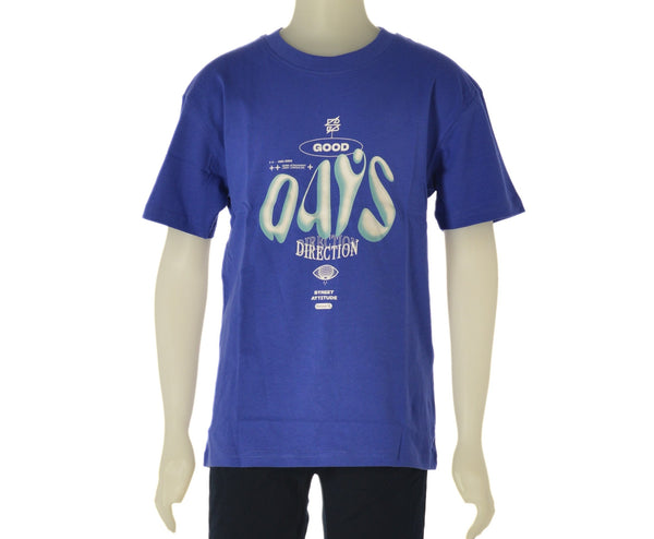 T-SHIRT RAGAZZO COTONE GIROCOLLO STAMPA LOSAN ART. LJBAP0103-25033