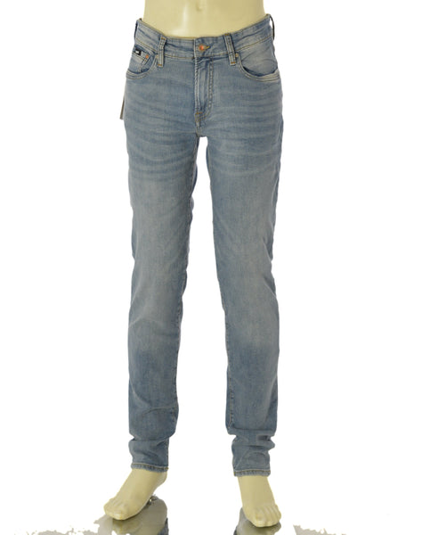 JEANS UOMO SKINNY ADERENTE  TASCHE  GAS ART. SAX B0123