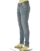 JEANS UOMO SKINNY ADERENTE  TASCHE  GAS ART. SAX B0123