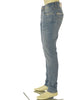 JEANS UOMO SKINNY ADERENTE  TASCHE  GAS ART. SAX B0123