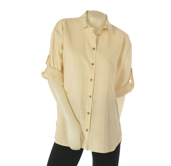 CAMICIA DONNA  MANICA TRE QUARTI ELEGANTE  GRIFFAI ART. DGP7064