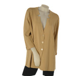 CARDIGAN DONNA TAGLIE OVER SCOLLATURA A V MORBIDO  GAIA PIU ART. 522