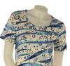 T-SHIRT DONNA LEGGERA GIROCOLLO FANTASIA GAIA B ART. 601/11