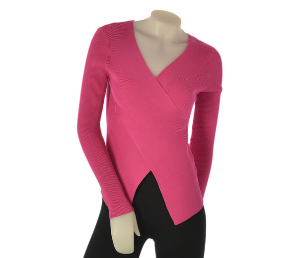 MAGLIONE DONNA  EFFETTO CROCIATO  VISCOSA  MODERNO GRIFFAI ART. DGP6235