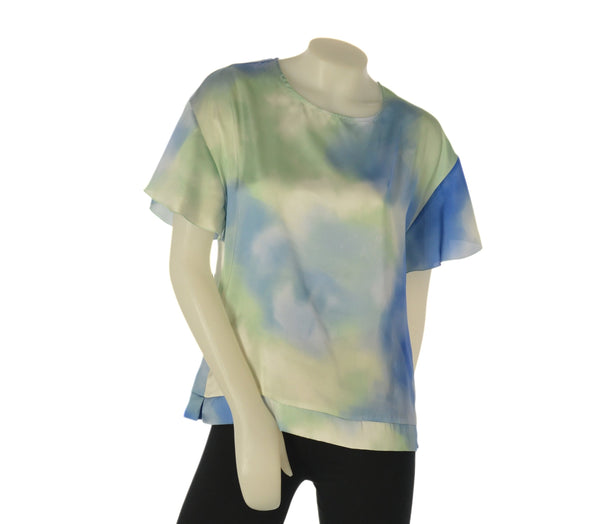 BLUSA DONNA PIERRE CARDIN ART. CA26032 ALLACCIATURA DIETRO SPSCCHETTI 100% VISCOSA