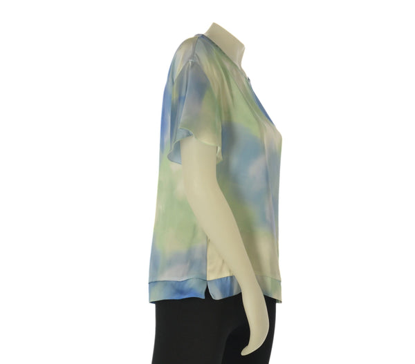 BLUSA DONNA PIERRE CARDIN ART. CA26032 ALLACCIATURA DIETRO SPSCCHETTI 100% VISCOSA