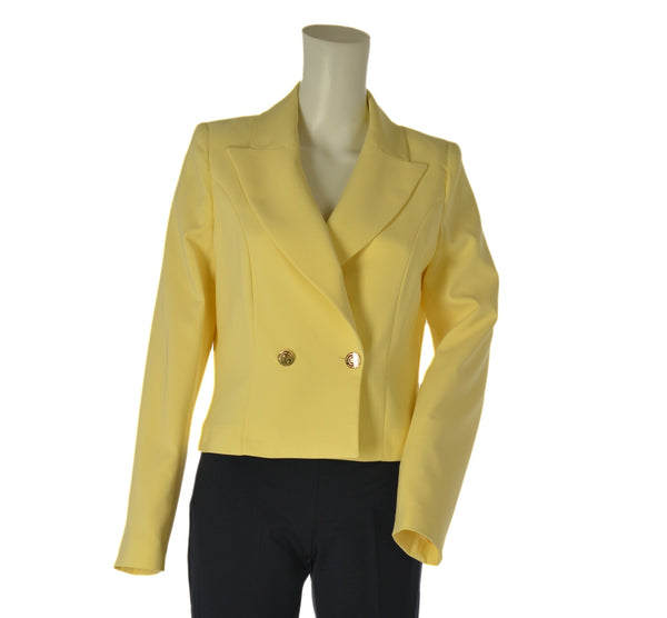 GIACCA DONNA CORTA DOPPIO PETTO ELEGANTE MODERNA LAURA BIAGIOTTI ART. P2002