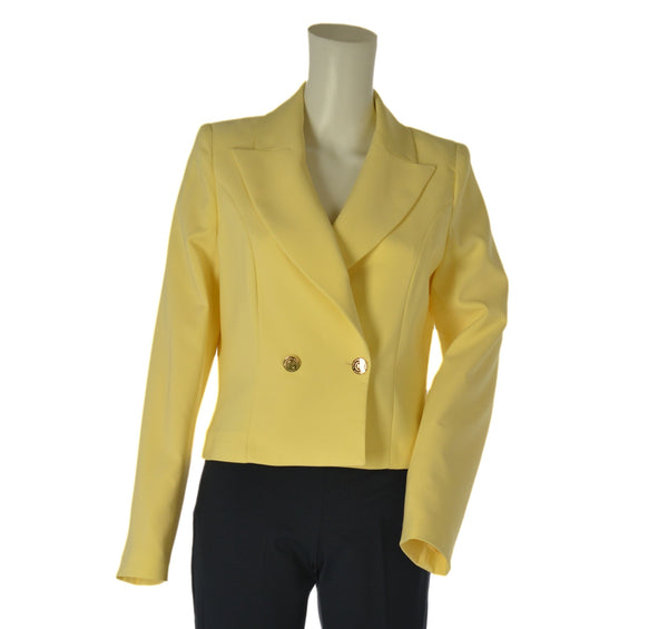 GIACCA DONNA CORTA DOPPIO PETTO ELEGANTE MODERNA LAURA BIAGIOTTI ART. P2002