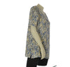 BLUSA FANTASIA  DONNA TAGLIE OVER GAIA PIU ART. 507 GIROCOLLO MM SPACCHI LATERALI