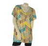 MAGLIA DONNA FANTASIA TAGLIE OVER  SCOLLATURA A V GAIA PIU ART. 529