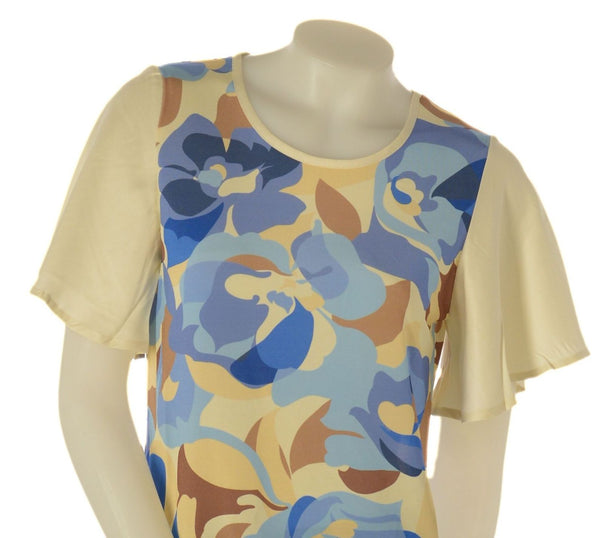 MAGLIA DONNA FANTASIA MANICA CORTA GAIA B ART. 106 COLLO A GIRO MM ELASTICIZZATO VESTIBILITA COMODA