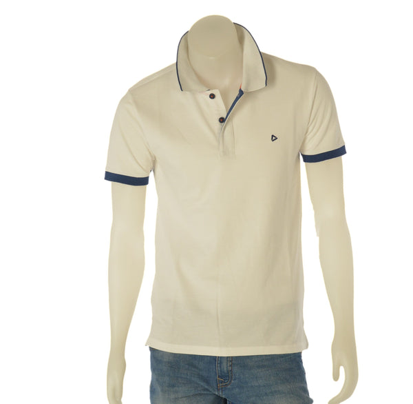 POLO UOMO PIQUET MANICA CORTA BORDI IN CONTRASTO SPACCHETTI CLOSE UP ART. CLP092