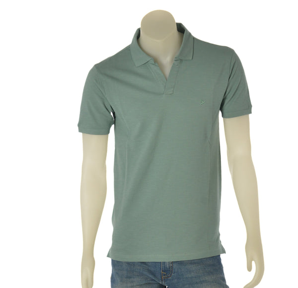 POLO UOMO PIQUET MANICA CORTA  COTONE PURO SPACCHETTI CLOSE-UP ART. CLP096