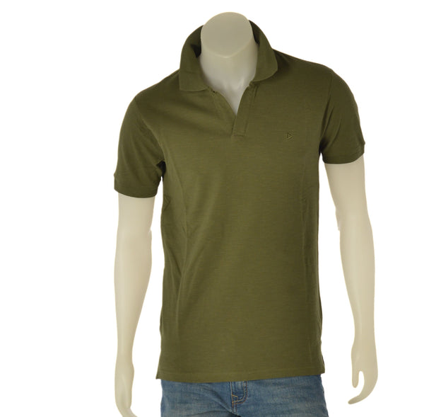 POLO UOMO PIQUET MANICA CORTA  COTONE PURO SPACCHETTI CLOSE-UP ART. CLP096