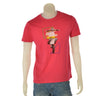 T-SHIRT UOMO COTONE MANICA CORTA STAMPA FRONTALE CLOSE-UP ART. CLT280