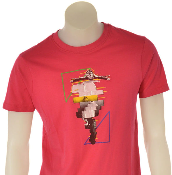 T-SHIRT UOMO COTONE MANICA CORTA STAMPA FRONTALE CLOSE-UP ART. CLT280