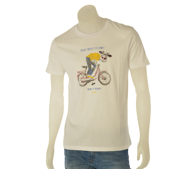 T-SHIRT UOMO COTONE MANICA CORTA STAMPA CLOSE-UP ART. CLT279