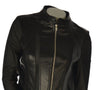 GIUBBETTO DONNA ECOPELLE MICRORETE FULL ZIP GRIFFAI ART. 6108