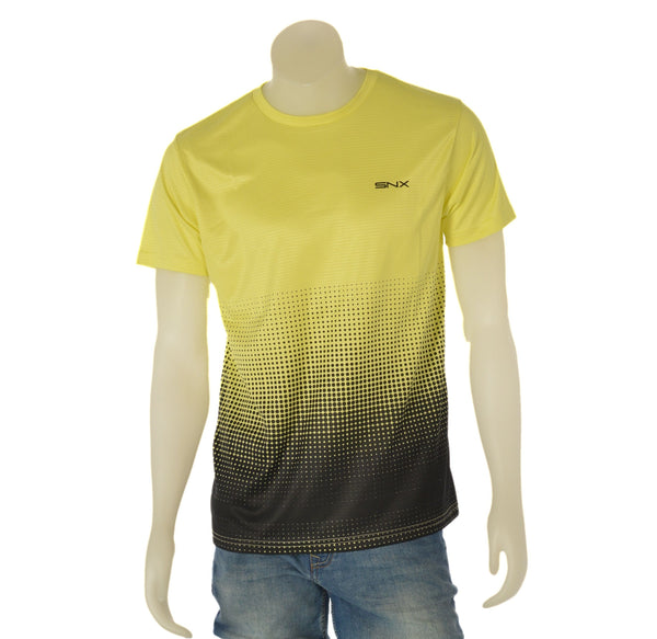T-SHIRT UOMO MANICA CORTA FANTASIA TECNICA TRASPIRANTE SCUOLA NAUTICA ITALIANA ART. 156043
