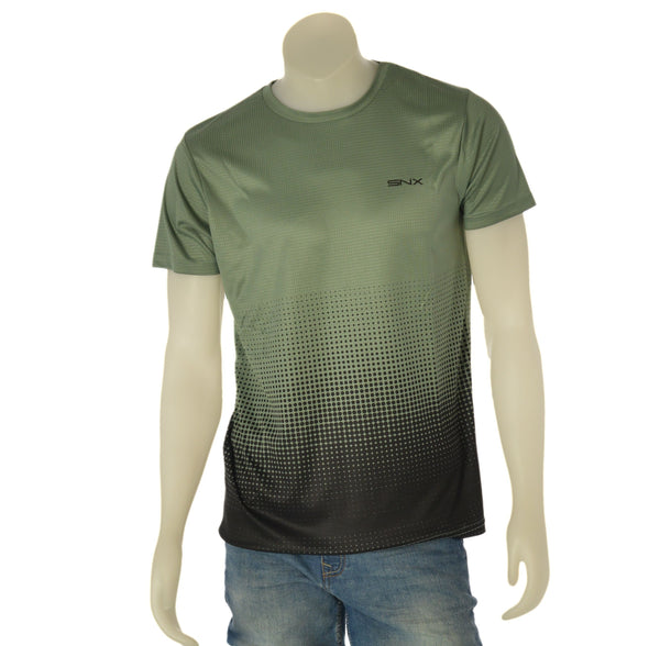 T-SHIRT UOMO MANICA CORTA FANTASIA TECNICA TRASPIRANTE SCUOLA NAUTICA ITALIANA ART. 156043