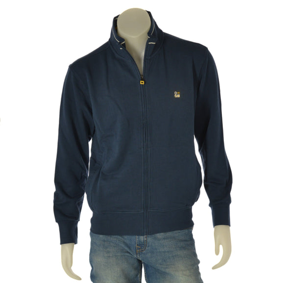 FELPA UOMO GARZATA FULL ZIP TASCHE POLSINI IL GRANCHIO ART. 51FGR43