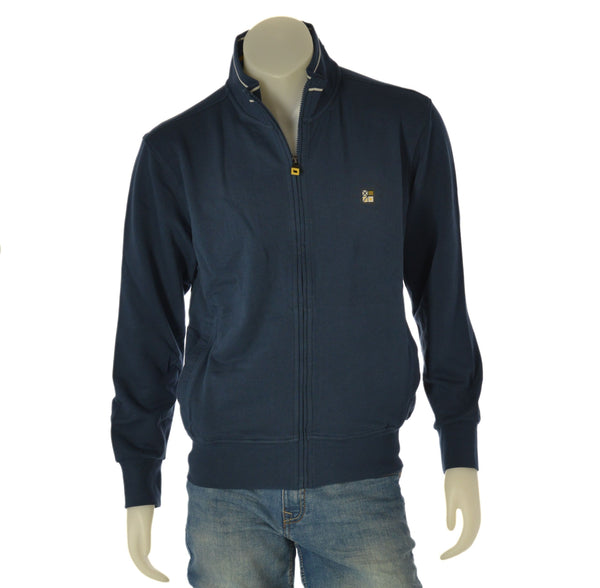 FELPA UOMO GARZATA FULL ZIP TASCHE POLSINI IL GRANCHIO ART. 51FGR43