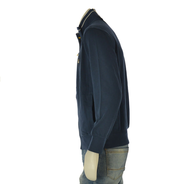 FELPA UOMO GARZATA FULL ZIP TASCHE POLSINI IL GRANCHIO ART. 51FGR43