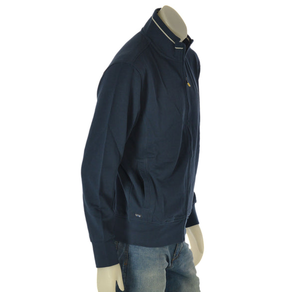 FELPA UOMO GARZATA FULL ZIP TASCHE POLSINI IL GRANCHIO ART. 51FGR43