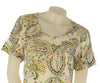 T-SHIRT DONNA GAIA B MANICA CORTA FANTASIA ART. 601/7