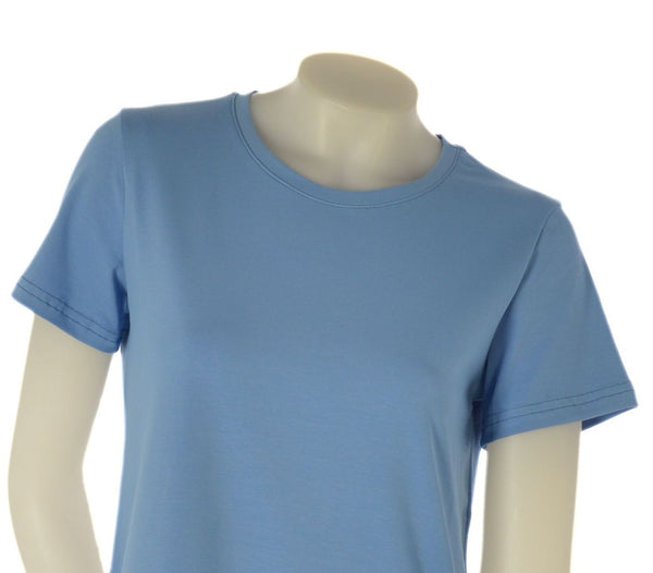 T-SHIRT DONNA GAIA B GIROCOLLO MANICA CORTA FONDO SVASATO ART. 126/U