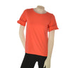 T-SHIRT DONNA GAIA B GIROCOLLO MANICA CORTA CON INSERTO TULLE ART. 190