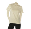 T-SHIRT DONNA GAIA B GIROCOLLO MANICA CORTA CON INSERTO TULLE ART. 190
