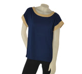 T-SHIRT DONNA GAIA B MANICA CORTA KIMONO PIZZO ART. 116