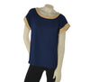 T-SHIRT DONNA GAIA B MANICA CORTA KIMONO PIZZO ART. 116