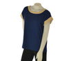 T-SHIRT DONNA GAIA B MANICA CORTA KIMONO PIZZO ART. 116