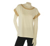 T-SHIRT DONNA GAIA B MANICA CORTA KIMONO PIZZO ART. 116