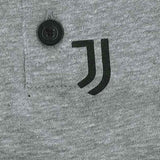 PIGIAMA RAGAZZO COTONE JUVE  BOTTONI MEZZA MANICA PANTALONCINO LOGO PRATICO GIOVANE SPORTIVO MARCA HERMET ART.PGCJJ303000