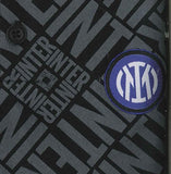 PIGIAMA RAGAZZO COTONE INTER BOTTONI LUNGO POLSINI LOGO PRATICO GIOVANE MARCA HERMET ART.PIGIT302055