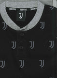 PIGIAMA RAGAZZO COTONE JUVE  BOTTONI MEZZA MANICA PANTALONCINO ELASTICO LOGO LEGGERO PRATICO MARCA HERMET ART.PGCJJ203000