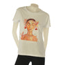T-SHIRT DONNA GRIFFAI COTONE STAMPA MANICA CORTA  GIROCOLLO ART. 6504