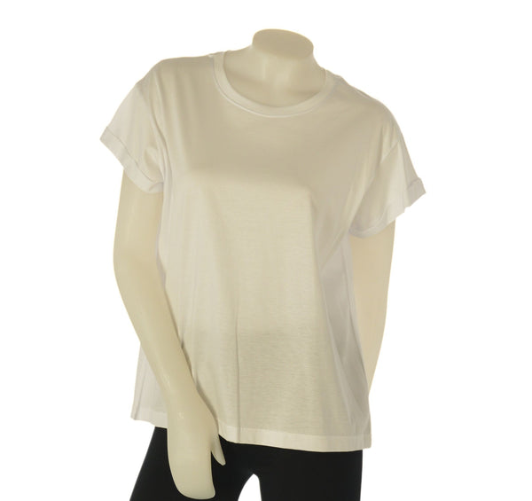 T-SHIRT DONNA GRIFFAI FILO DI SCOZIA MANICA CORTA MISTO COTONE  RISVOLTO ART. 6519