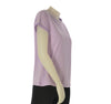T-SHIRT DONNA GRIFFAI  COTONE PURO  MANICA CORTA A KIMONO  BORDO MACRAME ART. 6412