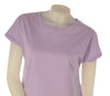 T-SHIRT DONNA GRIFFAI  COTONE PURO  MANICA CORTA A KIMONO  BORDO MACRAME ART. 6412