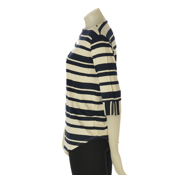 MAGLIA DONNA RAGNO MANICHE TRE QUARTI FANTASIA A RIGHE ART. DP55TW