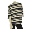 MAGLIA DONNA RAGNO MANICHE TRE QUARTI FANTASIA A RIGHE ART. DP55TW