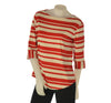 MAGLIA DONNA RAGNO MANICHE TRE QUARTI FANTASIA A RIGHE ART. DP55TW