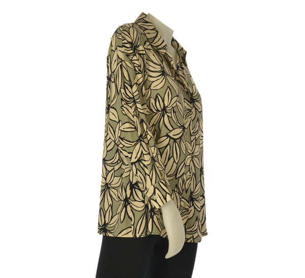 CAMICIA DONNA JENNIFER CLOSE MANICA LUNGA FANTASIA BOTTONI ART. 1505