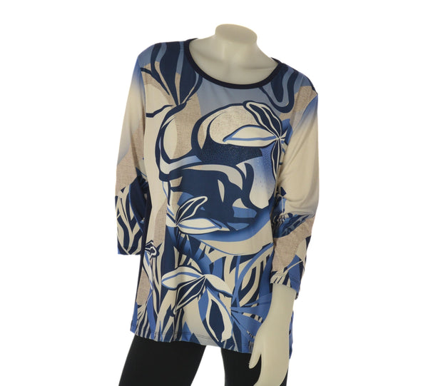 MAGLIA DONNA PERLA TAGLIE OVER FANTASIA STRASS ART. 2568