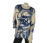 MAGLIA DONNA PERLA TAGLIE OVER FANTASIA STRASS ART. 2568