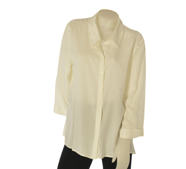 CAMICIA DONNA TAGLIE OVER ELISA CASTELLI  BOTTONI SPACCHI ART. 1541